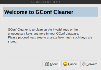 GConf
Cleaner