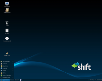 Shift
Linux
