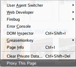 web php proxy