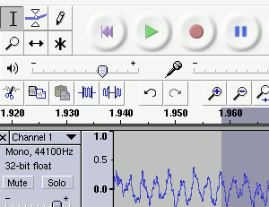 Audacity for
Linux