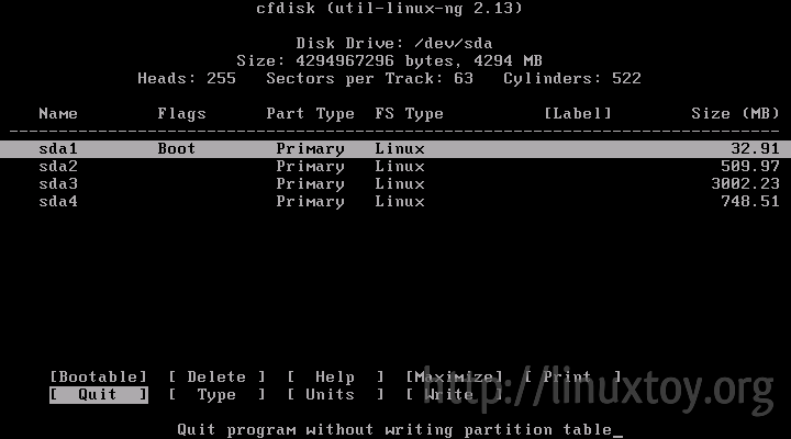 Arch Linux 安装截图