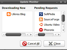 liferea update
monitor
