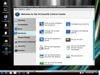 PCLinuxOS 2008
迷你版桌面截图