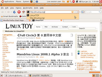 Ubuntu 8.04 Alpha 3
屏幕截图